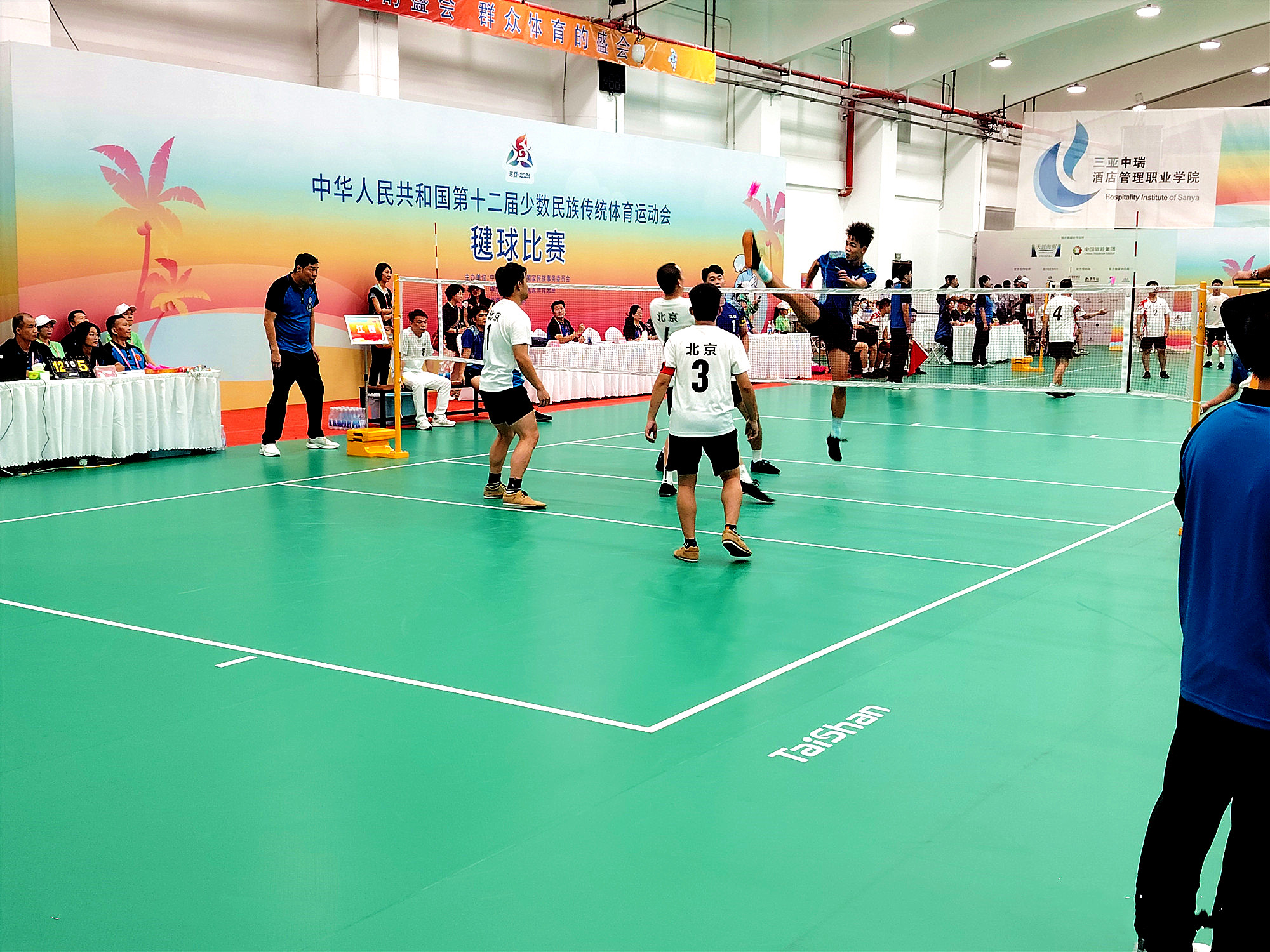 奥运品质｜乐鱼体育leyu体育各类场地器材亮相第十二届全国少数民族传统体育运动会